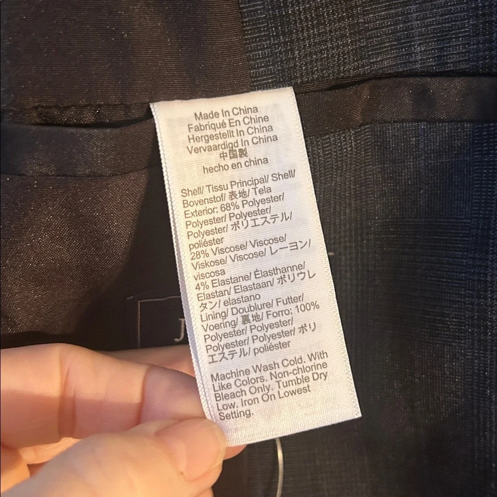 J. Crew NWTs sz 36R THOMPSON Men's Navy 2 button Blazer